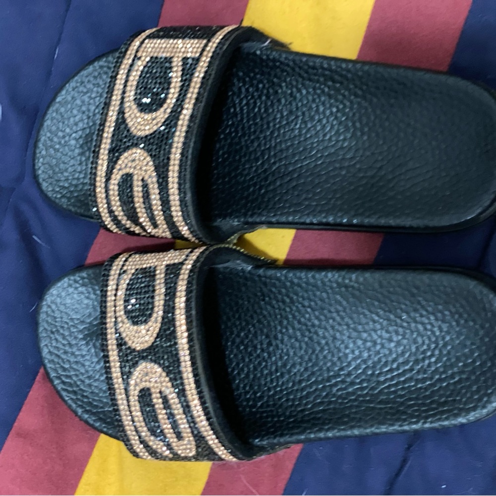 Girls BeBe slippers